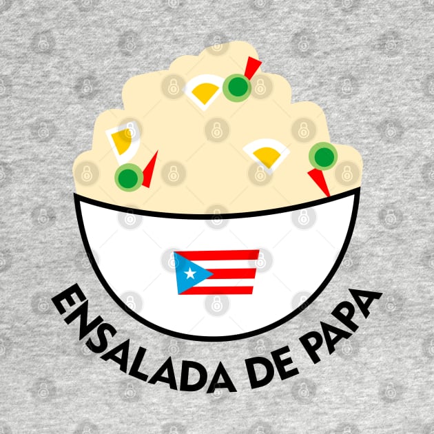 Ensalada de Papa Puerto Rico Food Potato Salad Boricua by bydarling